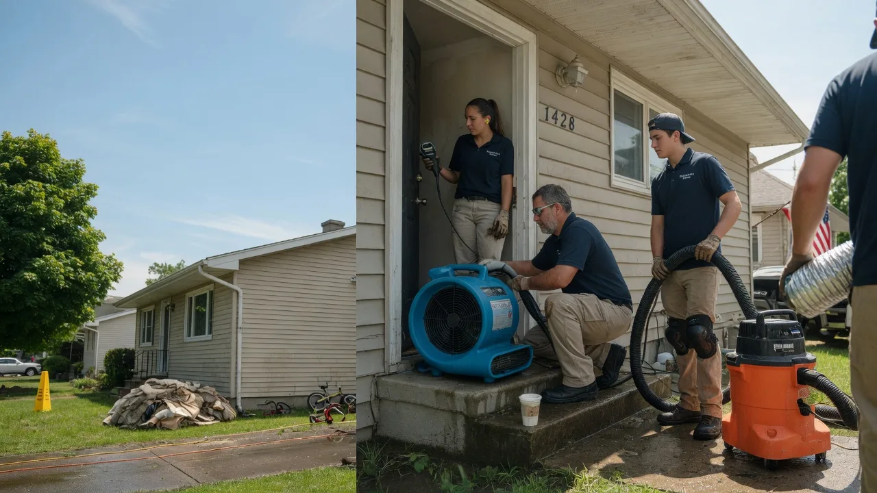 Water Damage Restoration in Spencerville, OH near me